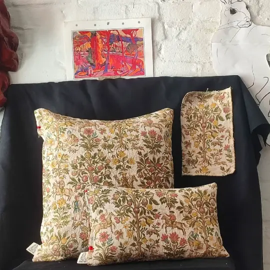 Floral french jacquard duo