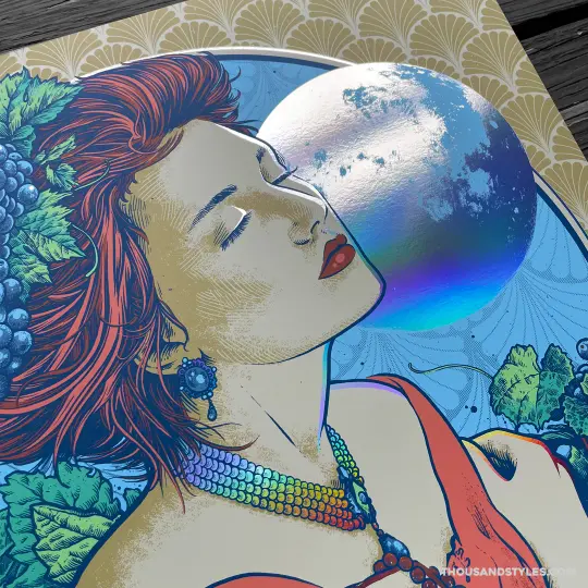 Official Avett Brothers 5.24.24 Canandaigua NY Gig Poster - Foil Variant