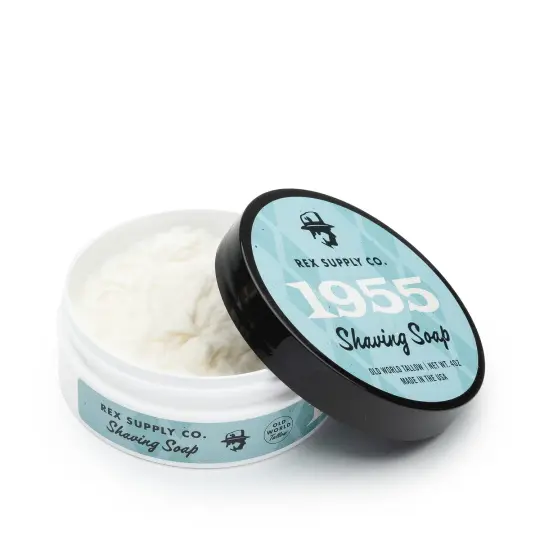 Rex Supply Co | 1955 Old World Tallow Shaving Soap