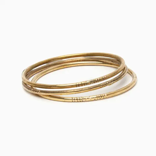 Brass Bangle from Mali