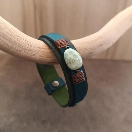 Legacy of Strength | Bowenite "New Jade" Wrap Bracelet