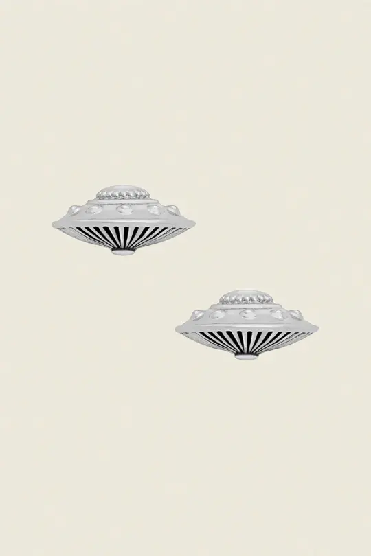 UFO Stud Earrings