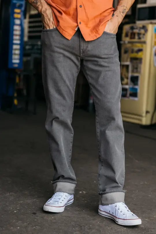 The Hammer Straight - Granite 10.5oz Selvedge