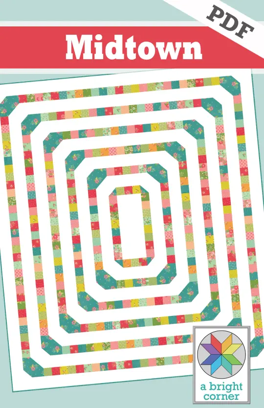 Midtown quilt pattern - PDF version