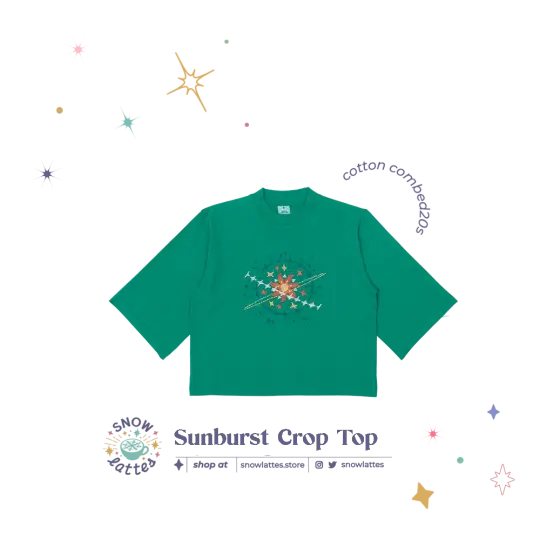Sunburst Crop Top