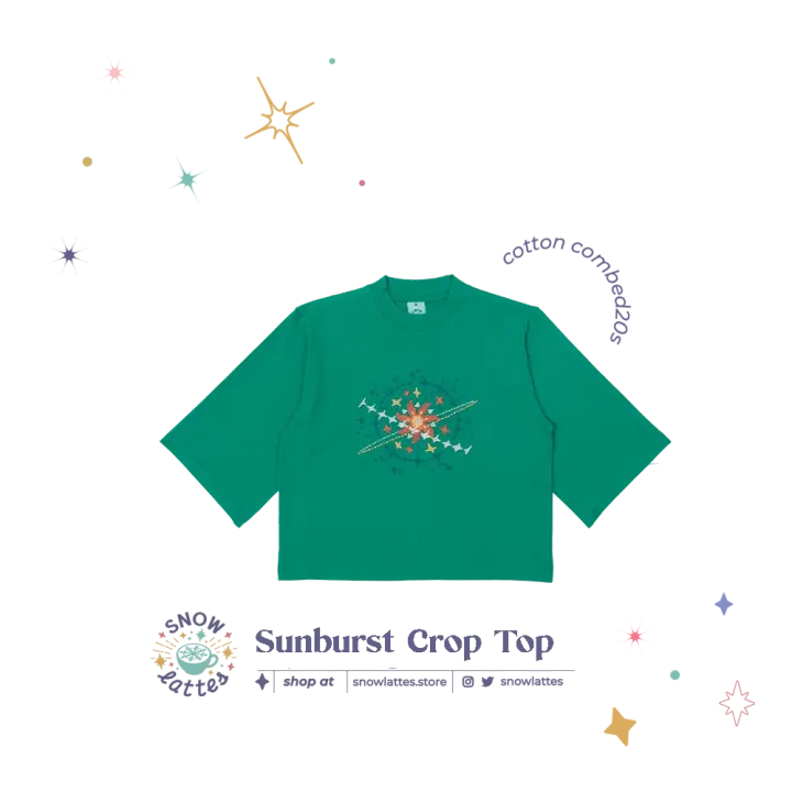 Sunburst Crop Top