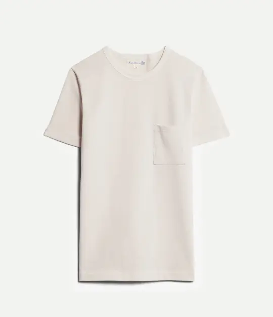 215P Loopwheeled Classic Fit Midweight Pocket T-Shirt