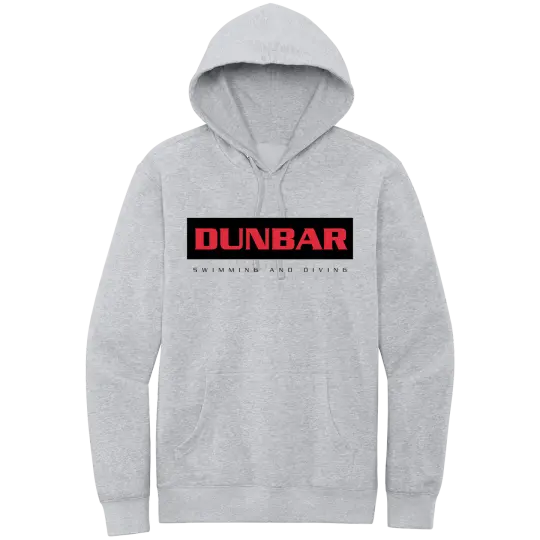 PLD Swim DT6100 Fleece Hoodie - Dunbar Rectangle Logo