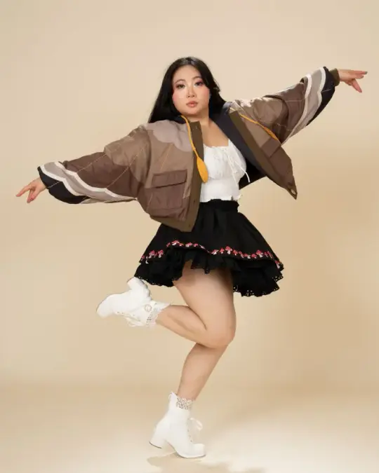Peacock Moth Cropped Jacket (Pre-Order CLOSED) (ESD September 30th - October 30th, 2026)