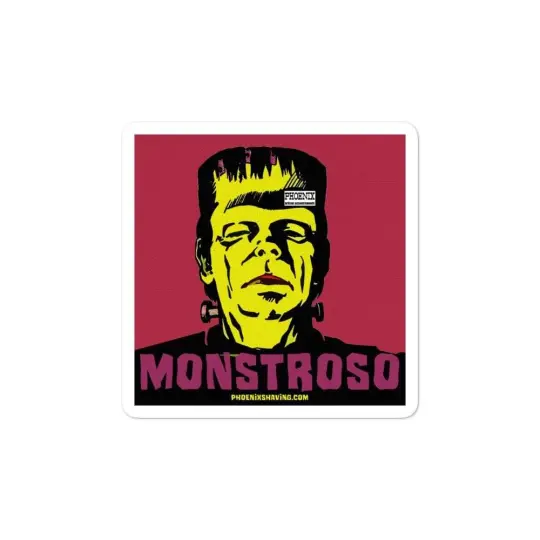 Monstroso Vinyl Bubble-Free Stickers | Available in 3 Sizes!