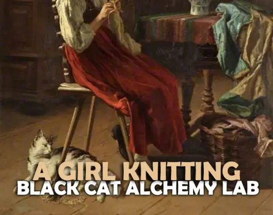 A Girl Knitting Perfume Oil