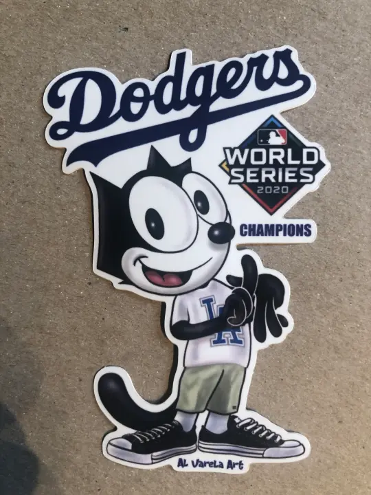 Dodger Felix World Series Champs