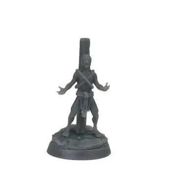 Live Bait: Prisoner Tied to a Stake RPG Miniature (32mm)