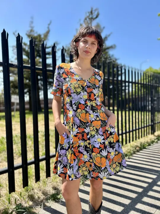 Winona Dress Wildflowers