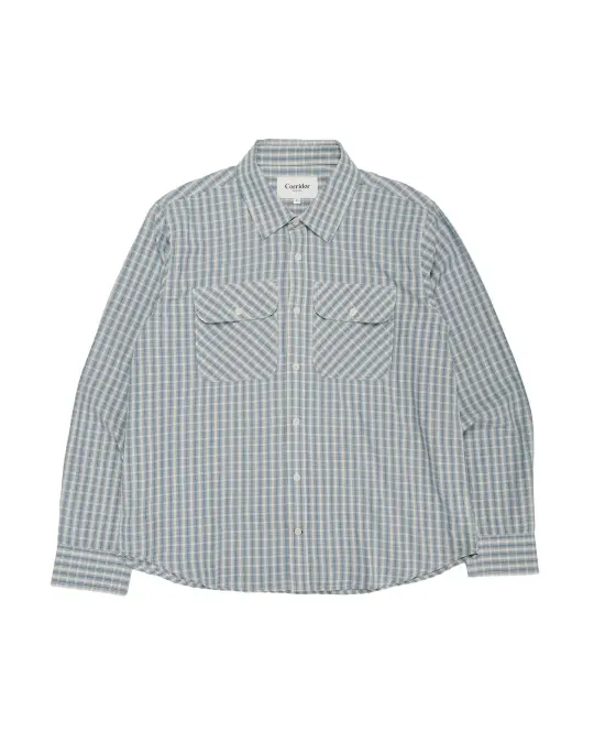 Corridor Americana Check LS Blue