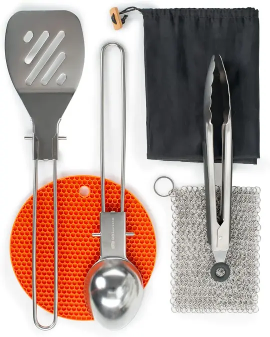 GSI Outdoors, Basecamp Chef's Tool Set, Camp Cooking