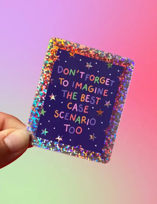 Sticker Best case scenario