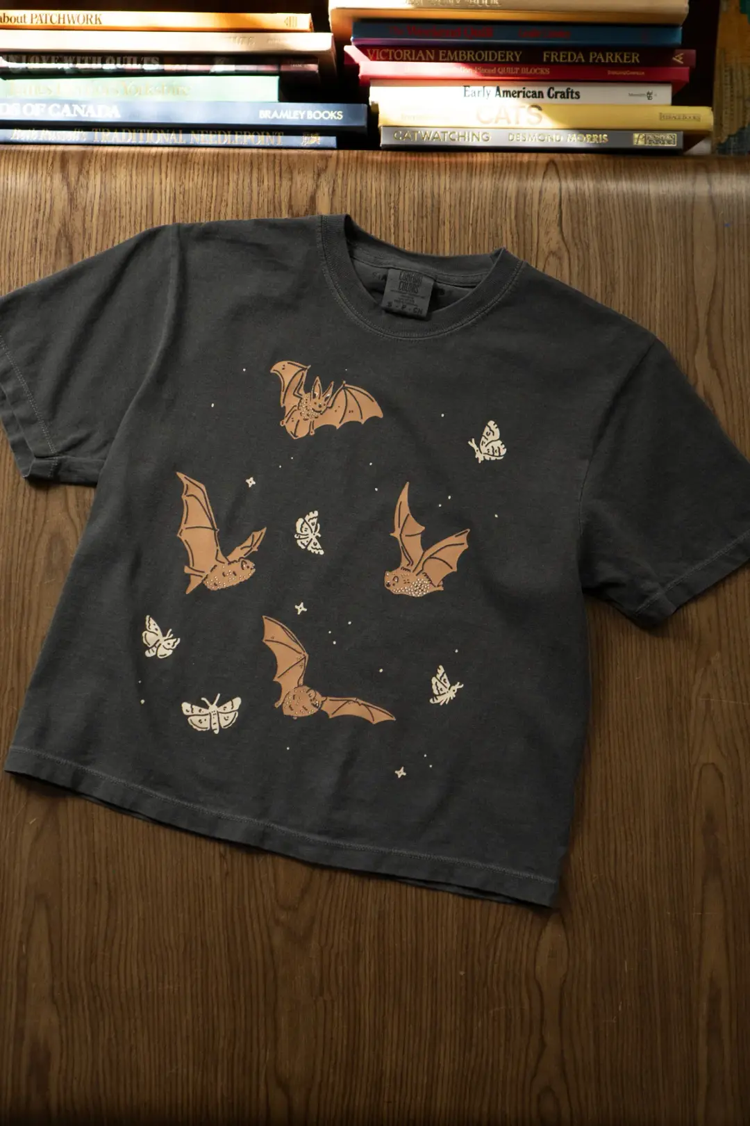 Echolocation Boxy Tee | Pepper