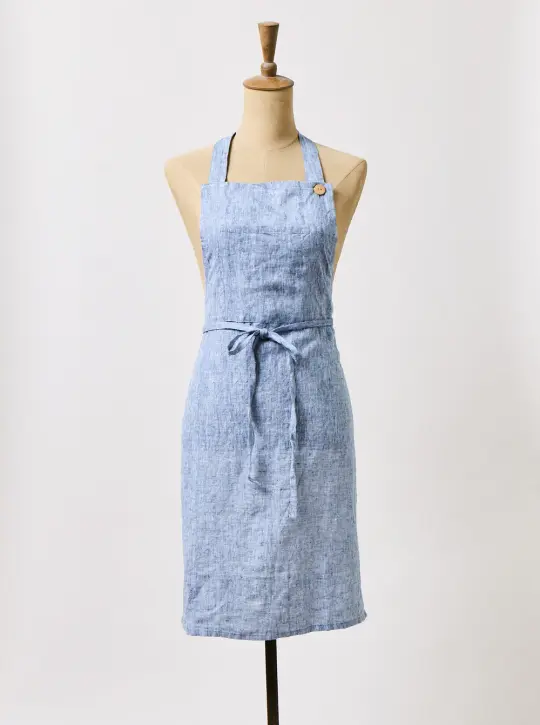 Washed Linen Apron