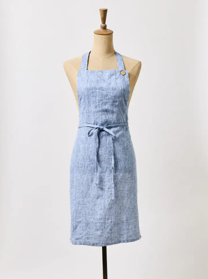 Washed Linen Apron