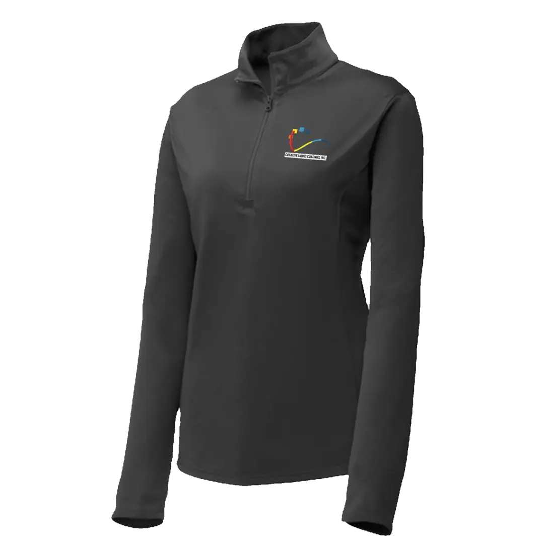 CLC LST357 Sportek Ladies 1/4 zip pullover