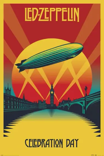 Led Zeppelin Celebration Day poster