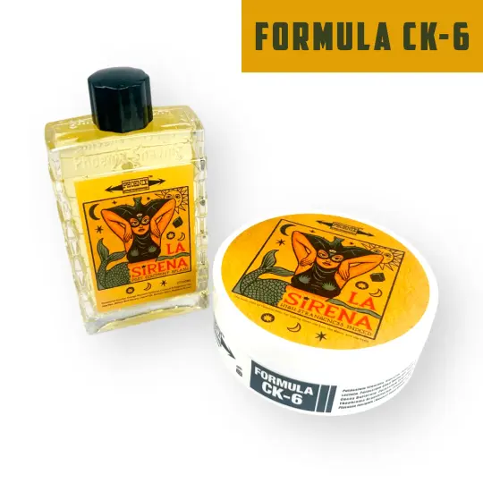 La Sirena Artisan Shave Soap & Aftershave Bundle | Ultra Premium CK-6 Formula | The Rebirth Of A 1990's Classic!