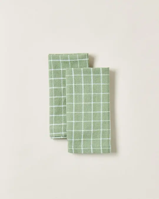 Pantry Cotton Check Napkins