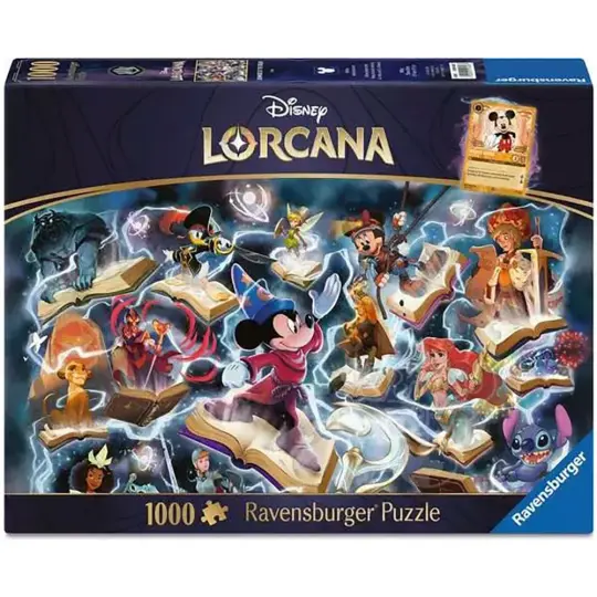 Disney Lorcana Glimmers of the Realm Puzzle - Steel