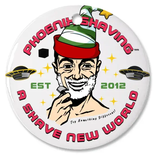 Phoenix Shaving Porcelain Ornaments