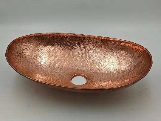 Solid Copper Vessel Sink