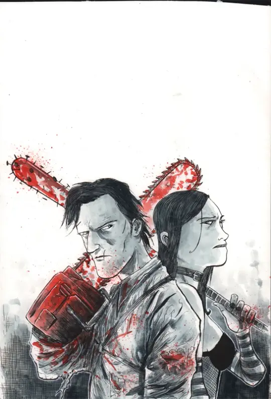 ARMY OF DARKNESS VS HACK SLASH #4 COVER