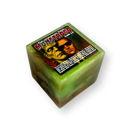 Monstroso CUBE 2.0  Preshave Soap | Epic Festive Fall Seasonal Scent