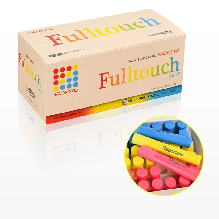 HAGOROMO Fulltouch Chalk 3 Colors 72 PCS