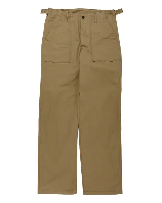 Warehouse Lot. 1086 Military Herringbone Pants OD Green
