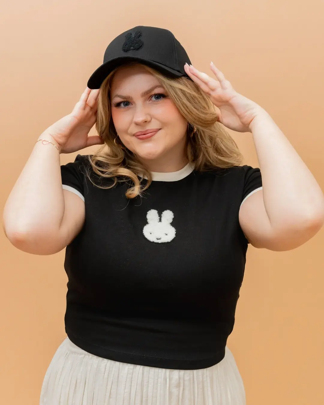 Miffy | Black Mini Tee
