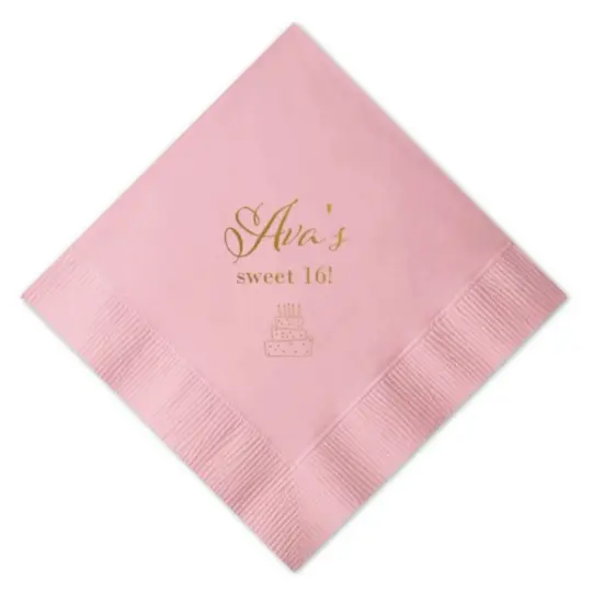 Custom Printed Cocktail Napkins