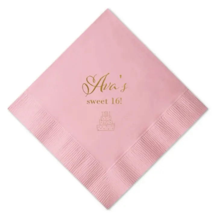 Custom Printed Cocktail Napkins