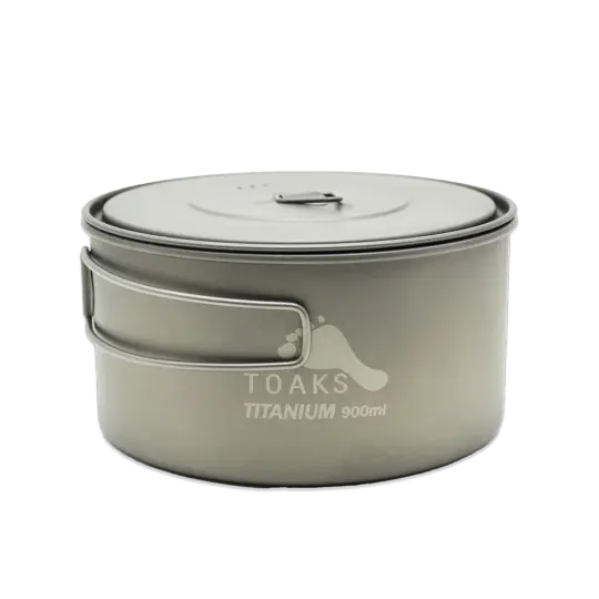 Toaks 900ml Wide D130 Pot w/ Lid
