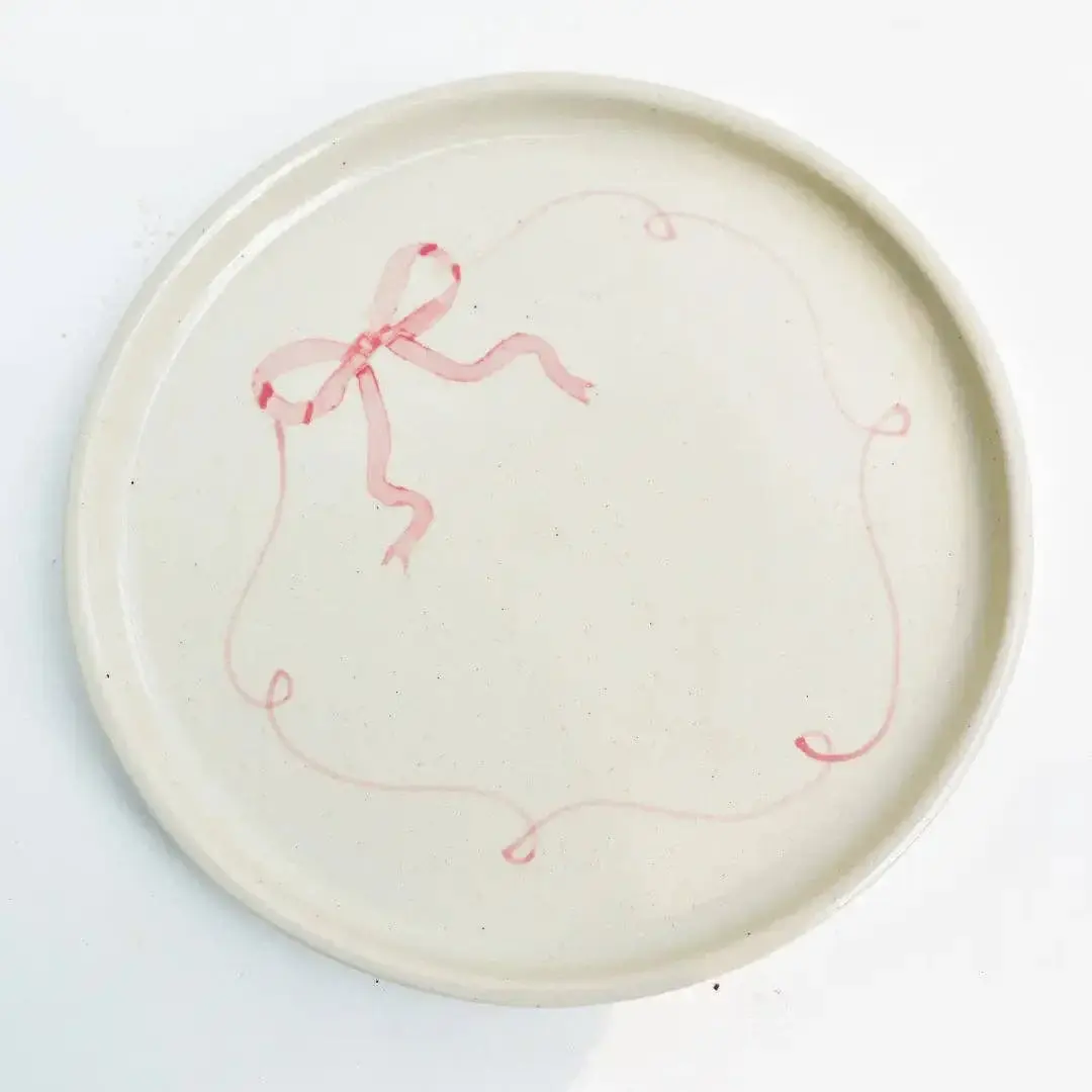 Serving Platter | Handpainted Stoneware | 0.5 in