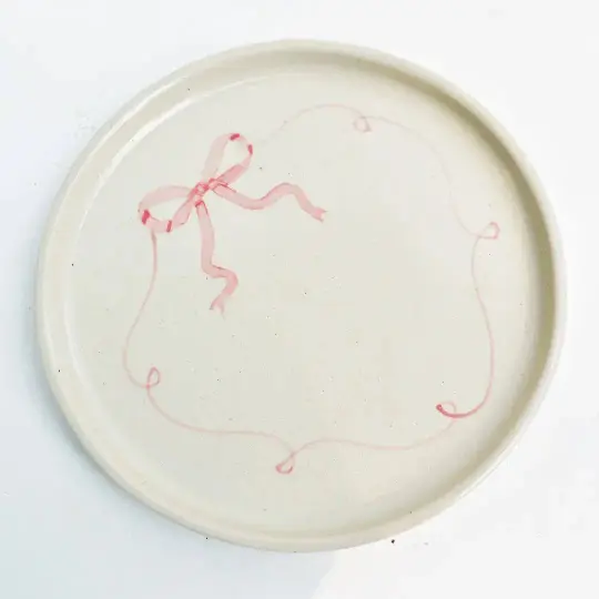 Serving Platter | Handpainted Stoneware | 0.5 in