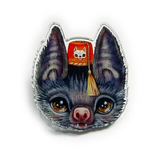 Bat Skull Club (Pin)