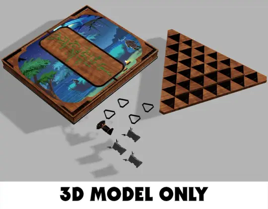 3D Model - Owlk Chess