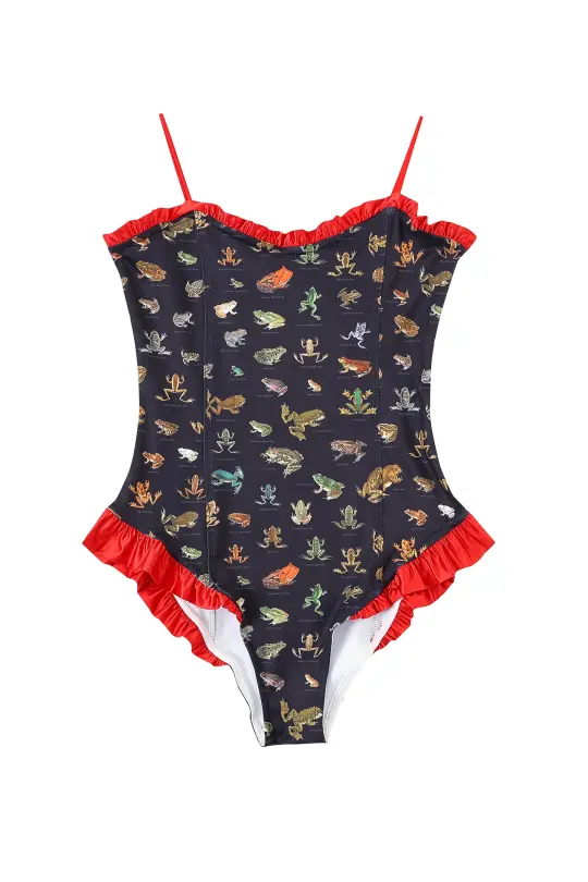 1 left - The Acrobat Favorite Frogs Swimsuit