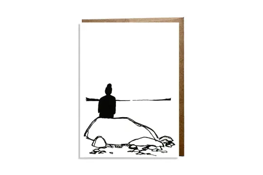 "At the Edge" Card