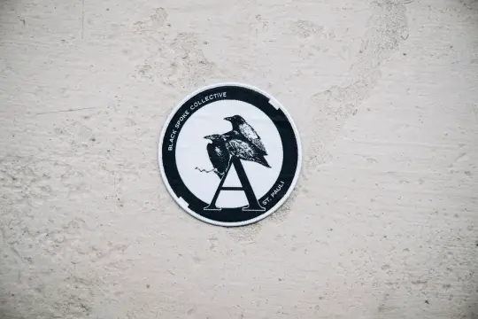 Ⓐnarchy woven patch