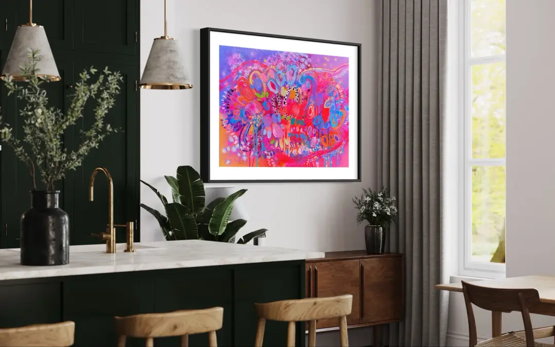 Sorbet Skies whimsical🌸Fine Art Print