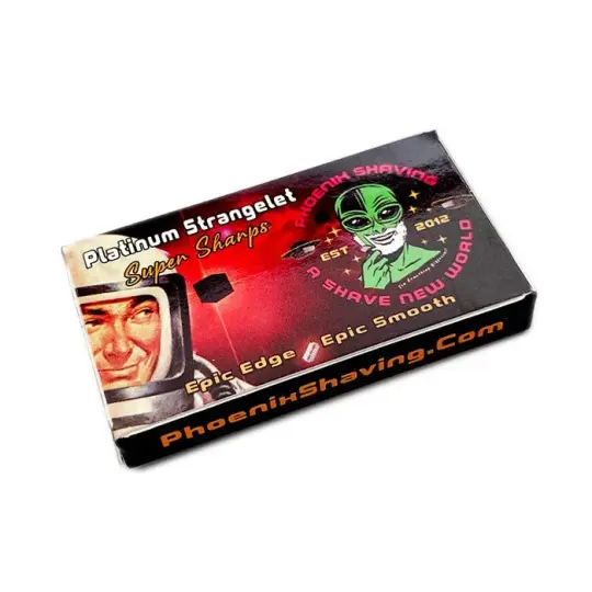 Platinum Strangelet Super Sharps Double Edge Blades | Pack of 5 Blades