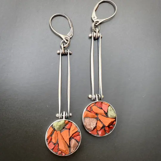 Southwestern Bar Earrings