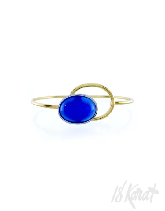 Turquoise Agate Clip-On Bracelet